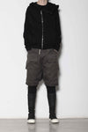 Drkshdw by Rick Owens(梭织卫衣-山地带帽衫) DU17S5286 F 09 BLACK UNI